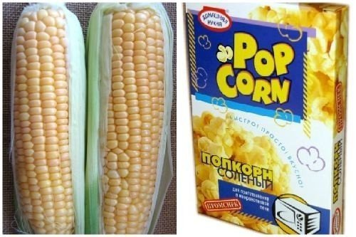 Попкорн для микроволновки corin corn