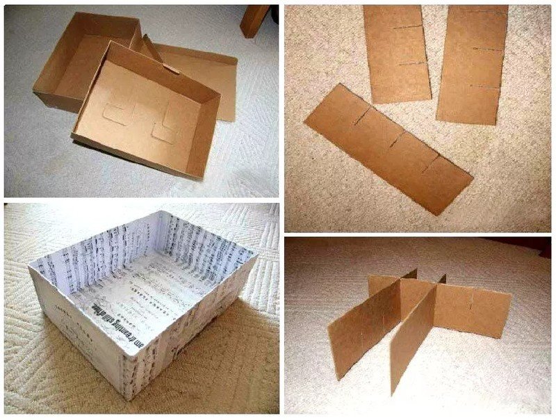 Коробка своими руками из картона